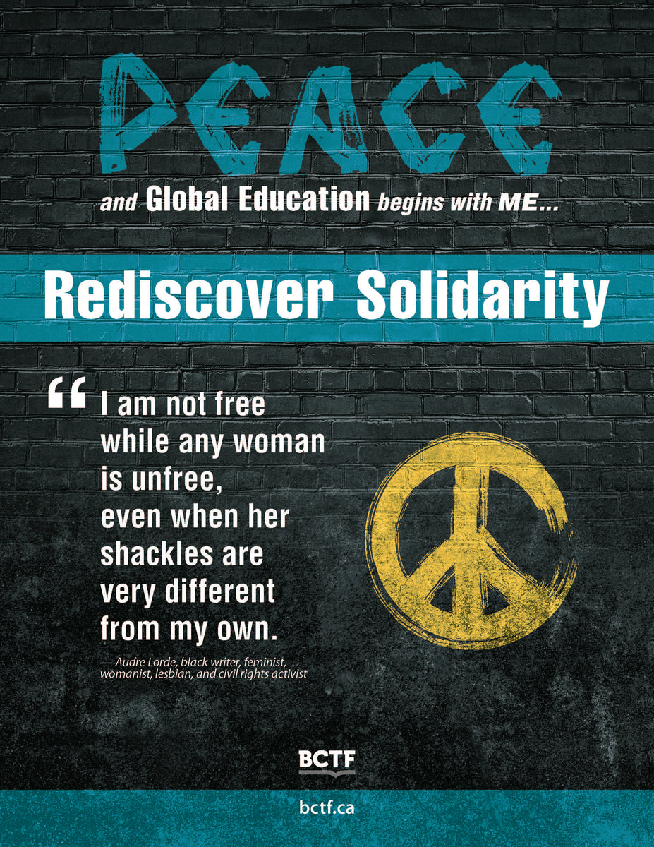 Rediscover Solidarity Poster – BCTF Posters and Stickers