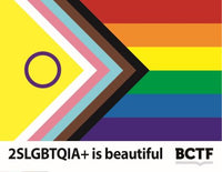 2SLGBTQIA+ is Beautiful Flag Poster