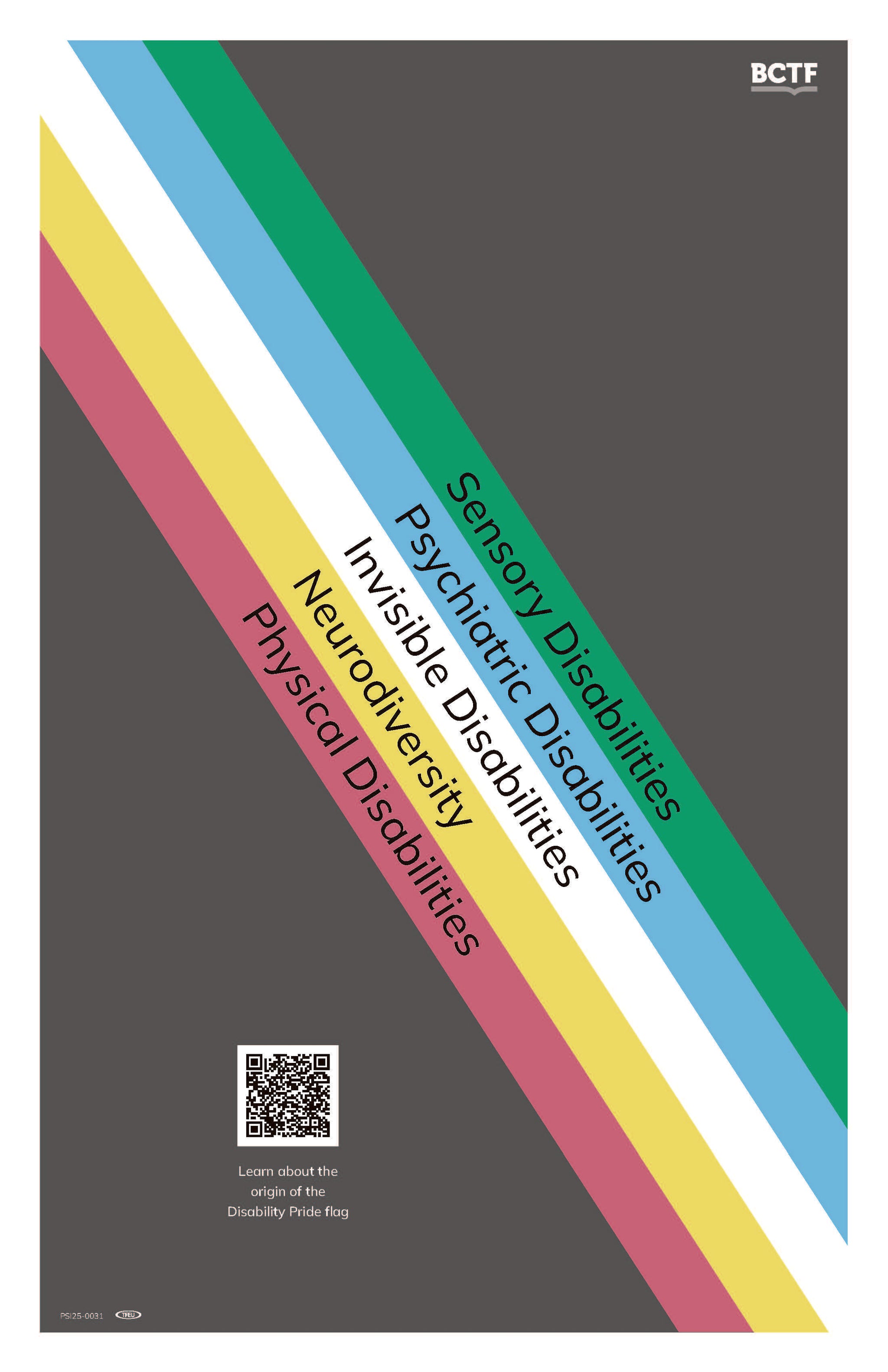 Disability Pride Poster – BCTF Posters and Stickers