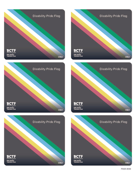Disability Pride Stickers