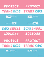 Protect Trans Kids Stickers