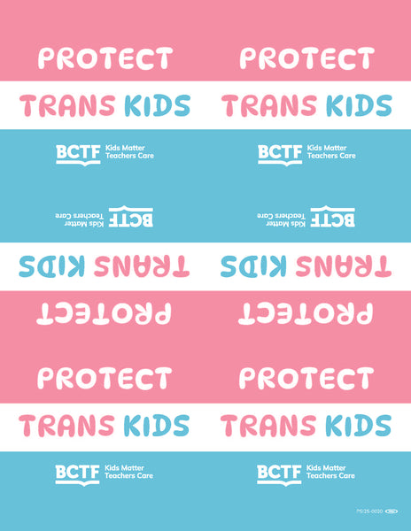 Protect Trans Kids Stickers