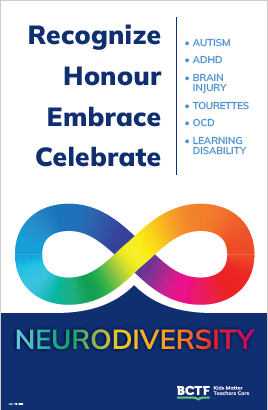 Recognize Honour Embrace Celebrate Neurodiversity poster screenshot