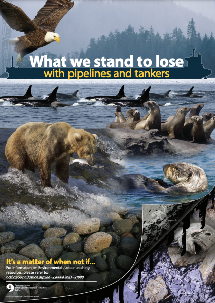 What We Stand to Lose with Pipelines and Tankers Poster