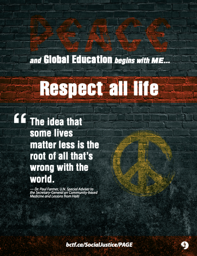Respect All Life Poster