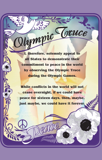 Olympic Truce Poster